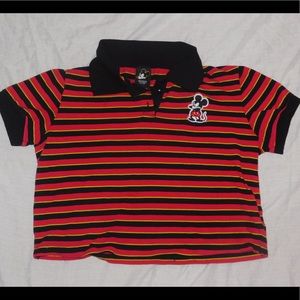Mickey Mouse Stripe Crop top